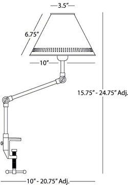 Contemporary, Eclectic and Modern Desk Lamps - Deep Discount Lighting